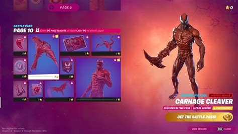 How to get the new Carnage skin in Fortnite Chapter 2 Season 8