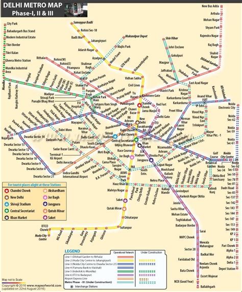 Delhi Metro Map