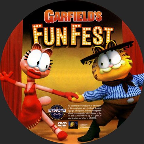 Garfield's Fun Fest - Scanned DVD Labels - Garfield s Fun Fest :: DVD ...