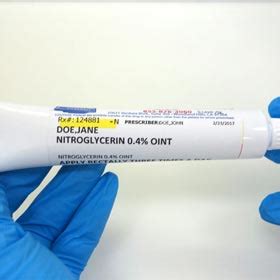 Nitroglycerin 0.2% Ointment - Treatment to Relieve Anal Fissures