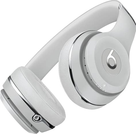 Best Buy: Beats by Dr. Dre Beats Solo3 Wireless Headphones Satin Silver ...