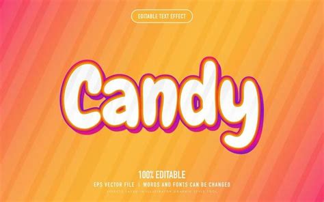 Candy Font Vector Art, Icons, and Graphics for Free Download