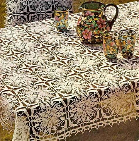 18 Easy Crochet Lace Tablecloth Patterns | Guide Patterns