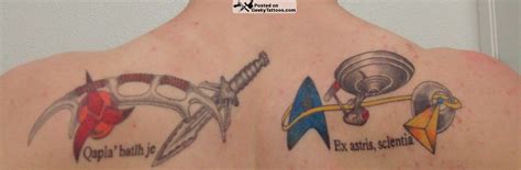 Star Trek Shoulder Blades – GeekyTattoos