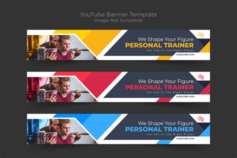 Fitness Youtube Cover Banner Template Graphic by Creative Pixa ...