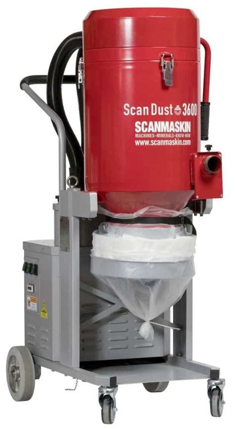 Industrial Vacuum Dust Extractors for Concrete - North and South Carolina