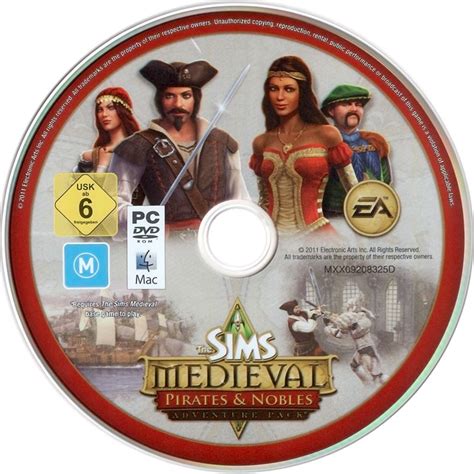 The Sims: Medieval - Pirates & Nobles (2011) Windows box cover art ...