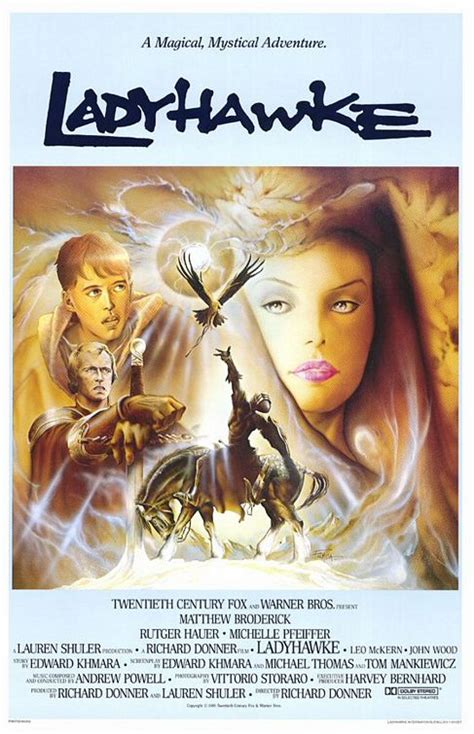 Schofizzy's Movie Tally: Ladyhawke (1985)