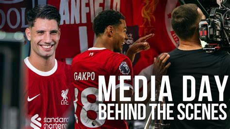 Watch: Go behind the scenes of Liverpool's 2023-24 media day - Liverpool FC