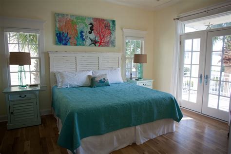 simple-beach-home-bedroom-turquoise – Palmer Davis Design, LLC