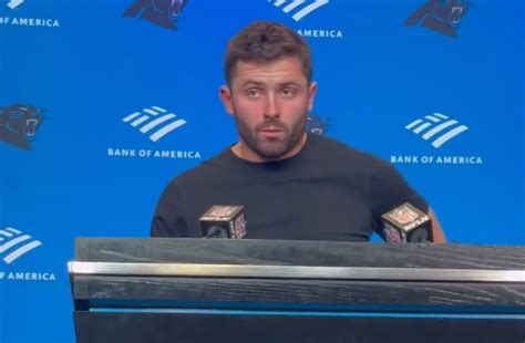 Baker Mayfield Wasn't Happy With Reporter Questioning His Job