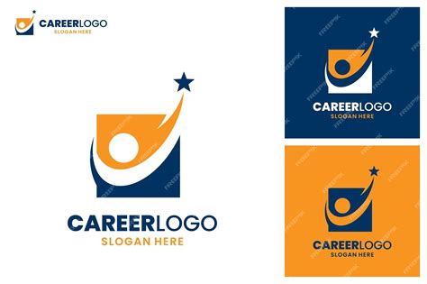 Premium Vector | Career Logo Design Template Business Success Modern Symbol Vector Illustration