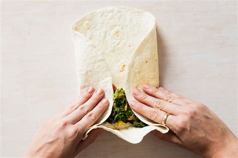 How to Fold a Wrap, Step by Step | Epicurious