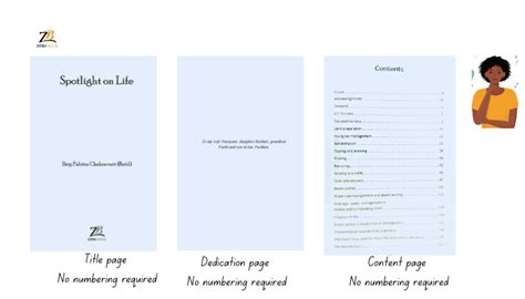 Numbering the Pages of Your Book - ZorbaBooks