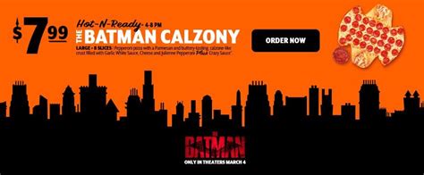 Little Caesars' Batman Pizza is a Fitting Gotham Feast