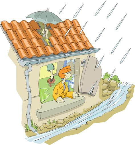 Flood Clipart Flooded House Transparent Cartoon Free Cliparts | Images ...