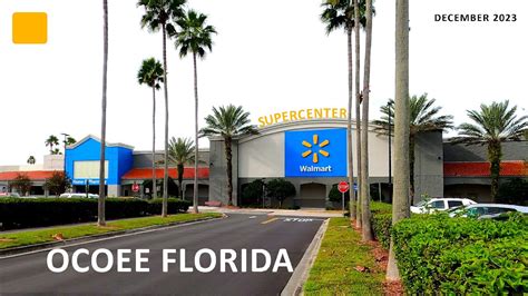 Shopping at Walmart Supercenter in Ocoee Florida on Colonial Dr (Hwy 50 ...