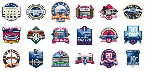 Stadium Logos — Todd Radom Design