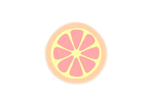 Grapefruit Slice Clip Art at Clker.com - vector clip art online, royalty free & public domain