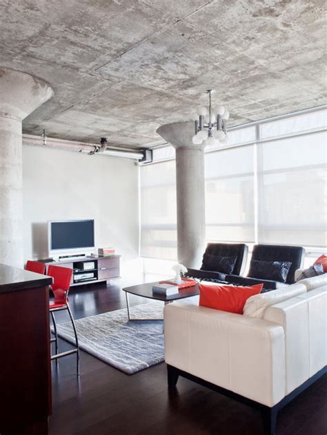 Exposed Concrete Ceiling | Houzz