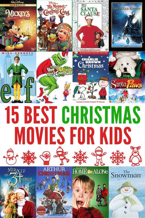 15 Best Family Christmas Movies. Grab the Popcorn! | Kids christmas ...