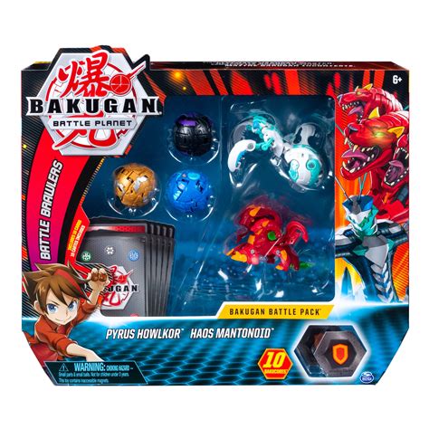 Toys BAKUGAN Battle Brawlers Battle Planet BAKUGAN ULTRA BLACK HOWLKOR ...