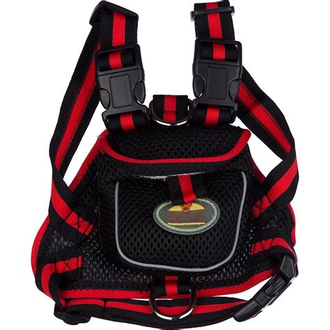 Pet Life Black Backpack Dog Harness | Petco