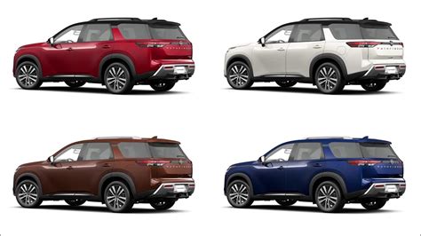 New 2022 Nissan Pathfinder Colors - Detailed Comparison - YouTube