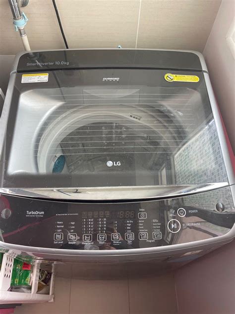 LG 10KG Top Load Washing Machine, TV & Home Appliances, Washing Machines and Dryers on Carousell