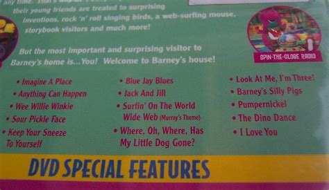 Barney Come on Over to Barney 039 s House DVD Video New | eBay