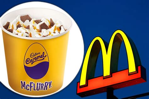 McDonald's Caramel Egg McFlurry to be launched on same day as Creme Egg ...