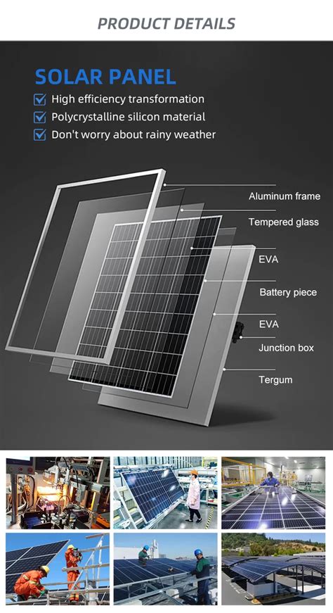 Professional Manufacturing Corrosion Preventive Polysilicon Solar Panel Kit - Buy Outdoor ...