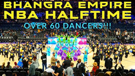 Bhangra Empire @ NBA Halftime Show (Warriors vs. Celtics) 2022 - YouTube