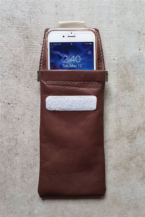 Faraday Leather Phone Case EMF Blocking Protection Credit | Etsy