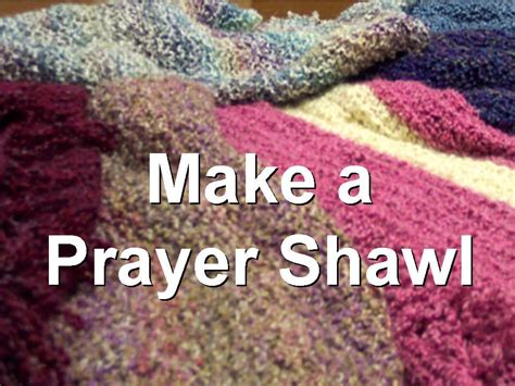 Prayer Shawl Pattern - Crochet - Church of St. Clare