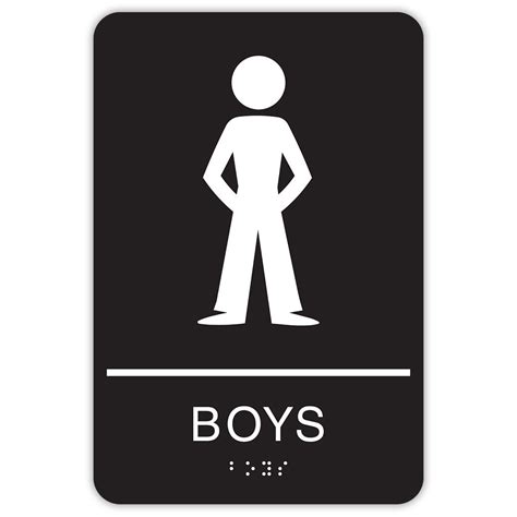 Boys Sign, Rounded Corners - Identity Group