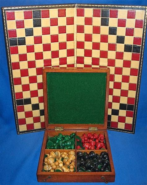 DE LUXE ANTIQUE HALMA BOARD GAME CIRCA 1880 | Board games, Vintage ...