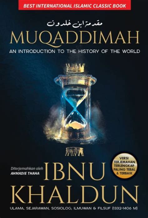 Buku Muqaddimah Ibnu Khaldun (hard Cover) | Bukukita