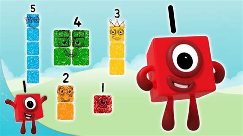 Numberblocks - Stampolines! | Learn to Count | Learning Blocks - YouTube