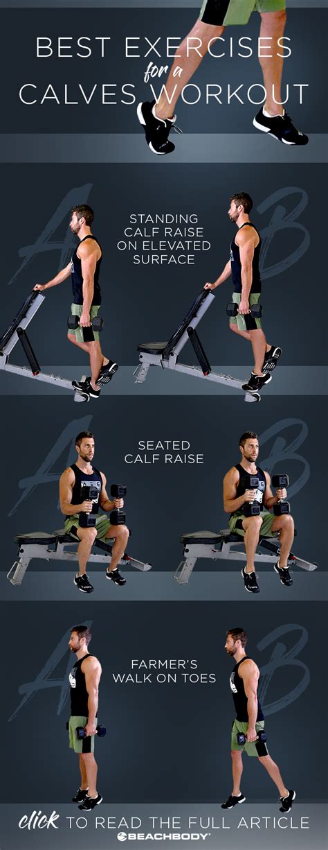 7 of the Best Exercises for a Calves Workout | Calf exercises, Calf muscles, Calf muscle workout