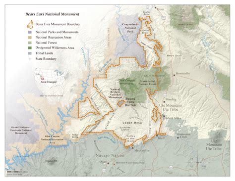 Bears Ears National Monument Map | Grand Canyon Trust