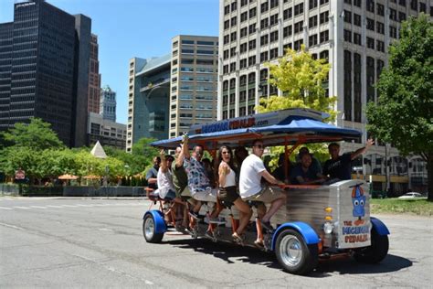 Book Detroit Pedal Bar Tours – The Michigan Pedaler