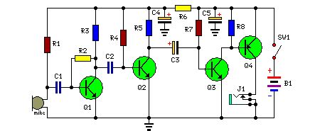 Hearing Aid circuit diagram and instructions