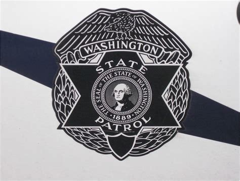 Washington State Patrol Cruiser Door Emblem | Flickr - Photo Sharing!