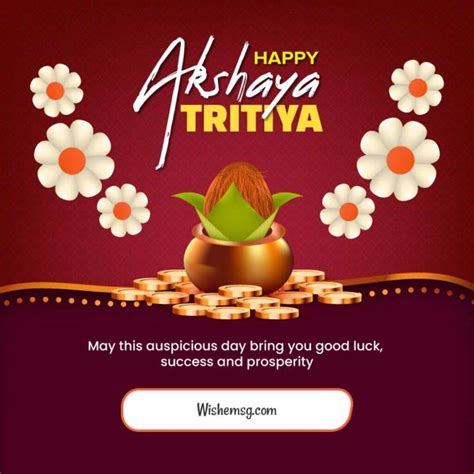 200+Happy Akshaya Tritiya Wishes Quotes Messages - Wishemsg.Com