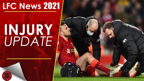 DIOGO JOTA INJURY UPDATE | LFC NEWS 2021 - YouTube