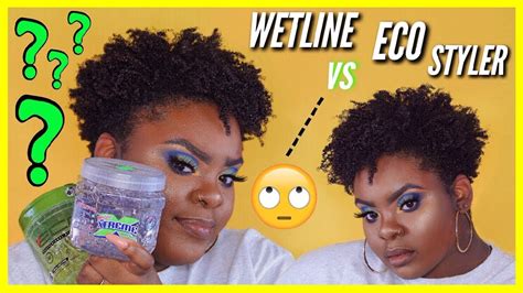 Wetline Xtreme Gel vs Eco Styler Gel on 4C Hair?! | Y'ALL REALLY HAD ME GO BUY THIS ...