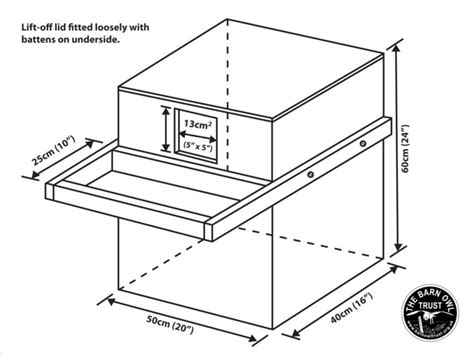 Barn Owl nestboxes: Free owl nest box plans