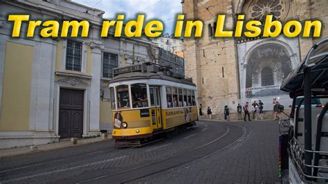 Lisbon tram ride - YouTube