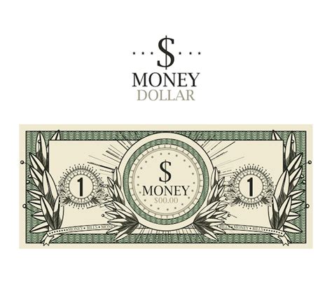 Premium Vector | Dollar bill isolated design